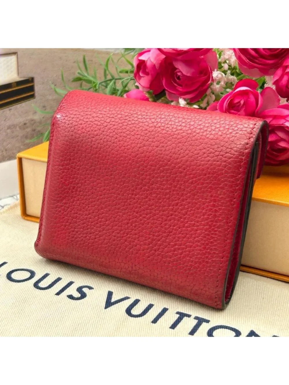 Louis Vuitton Portefeuille Double Compact Folded Wallet